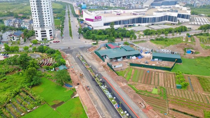 Đây hiện là đoạn có tiến độ hoàn thiện nhất của toàn bộ dự án nâng cấp, mở rộng đường 70.