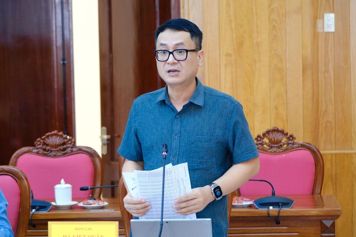 Chánh Văn phòng Quốc gia Dân tộc và Miền núi (Bộ Dân tộc và Tôn giáo) Hà Việt Quân đề xuất Lâm Đồng cần xác định rõ nguyên tắc chuyển nguồn trong thực hiện các chương trình MTQG