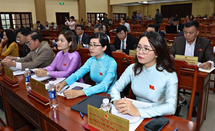 Các đại biểu tham dự kỳ họp