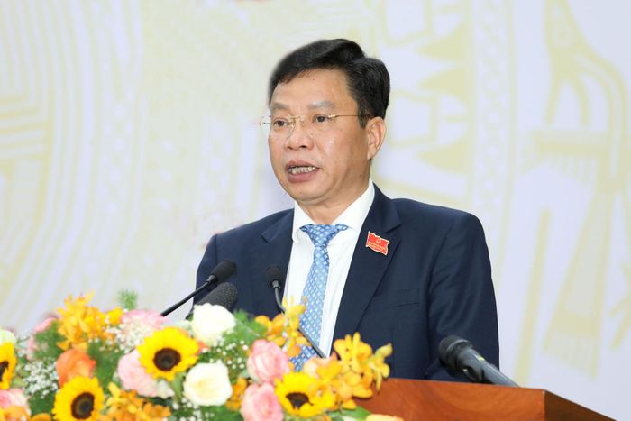 Phó Bí thư Tỉnh ủy, Chủ tịch HĐND tỉnh Lâm Đồng Lưu Văn Trung phát biểu bế mạc Kỳ họp thứ 4, HĐND tỉnh khóa XI, nhiệm kỳ 2026 - 2031