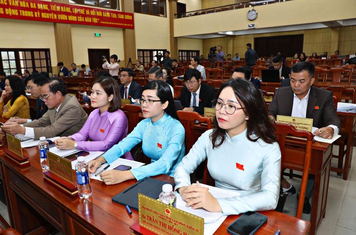 Các đại biểu tham dự kỳ họp