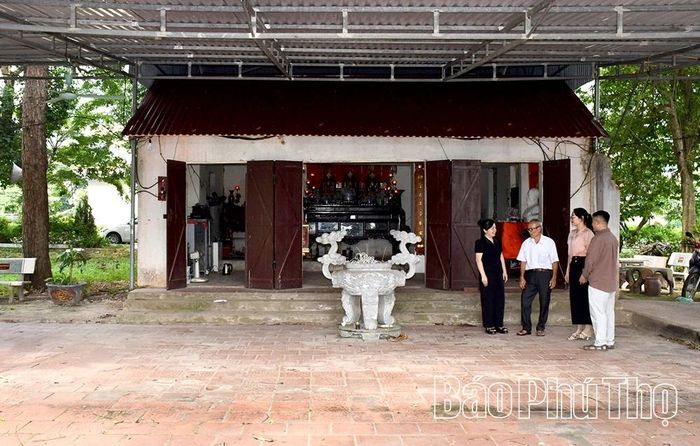Di tích lịch sử cấp tỉnh Đình Lập Đinh (phường Xuân Hòa) xuống cấp nghiêm trọng.