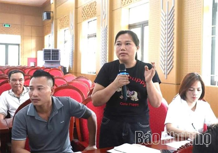 Cấp ủy, chính quyền xã Tam Dương Bắc chủ động lắng nghe, giải đáp những ý kiến của người dân trên tinh thần cầu thị, từ đó tạo sự đồng thuận trong triển khai dự án quy hoạch Khu công nghiệp Tam Dương II - Khu B.