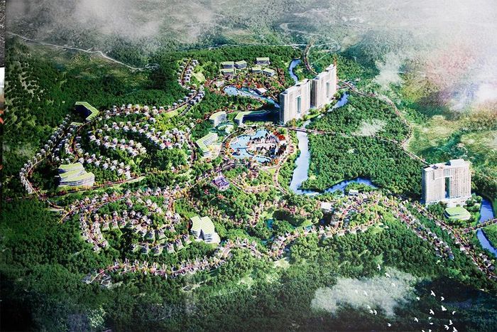 Dự án Khu đô thị sinh thái nghỉ dưỡng cao cấp Đông Trường Sơn vẫn còn vướng mắc liên quan đến công tác giải phóng mặt bằng.