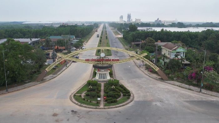 Khu công nghiệp Quán Ngang - Ảnh: N.T