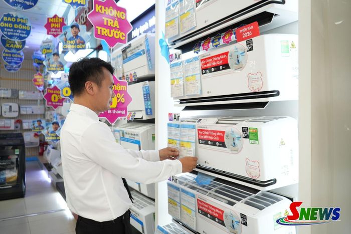 Các sản phẩm máy điều hòa nhiệt độ được triển khai nhiều khuyến mãi, ưu đãi.