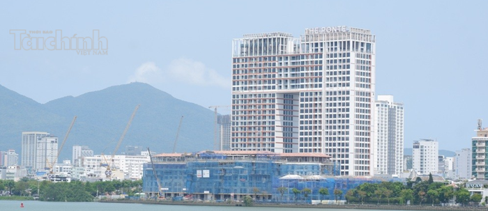 Ngành xây dựng đóng góp tích cực vào tăng trưởng kinh tế TP. Đà Nẵng trong 6 tháng đầu năm. Ảnh: Sơn Thuận.