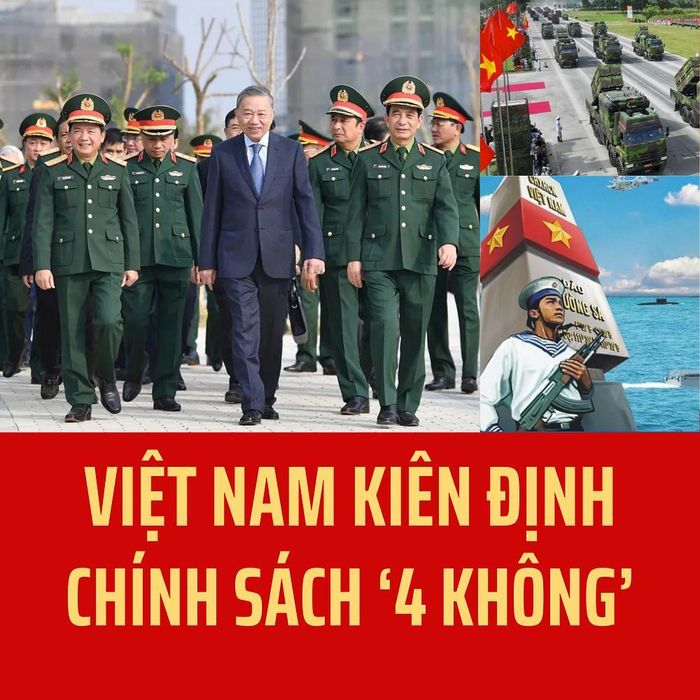 Việt Nam kiên định đường lối Quốc phòng - An ninh, thực hiện chính sách "4 không" (Ảnh: Vũ Ninh)