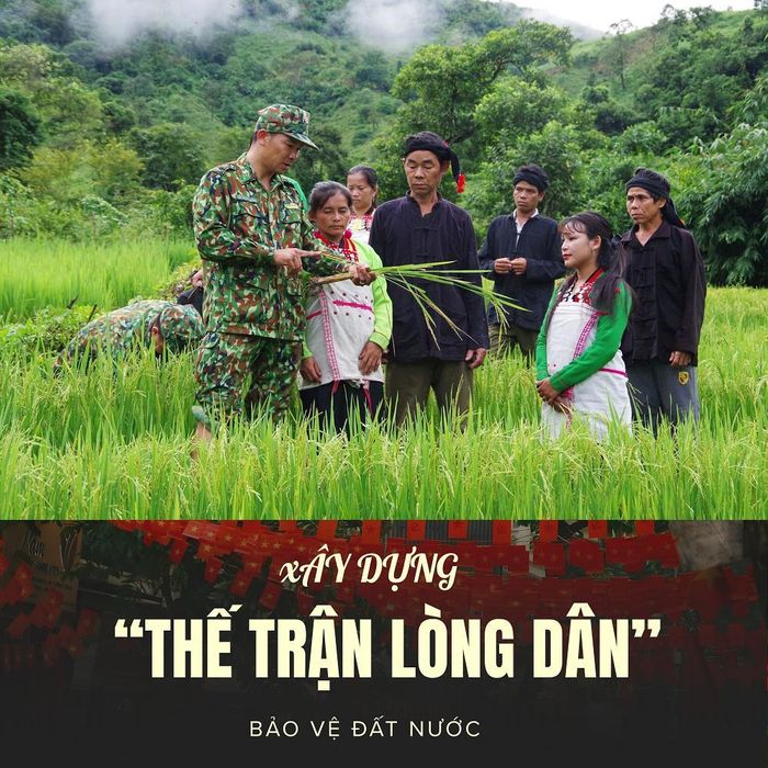 Xây dựng "thế trận lòng dân" vững chắc, tập hợp sức mạnh của toàn dân tộc để bảo vệ vững chắc chủ quyền Tổ quốc (Ảnh: Vũ Ninh)