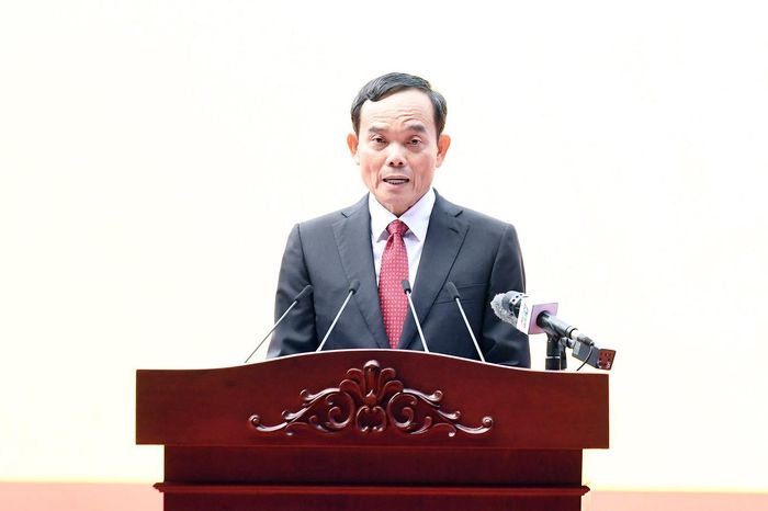 Bí thư Thành ủy, Trưởng đoàn ĐBQH TP. Hồ Chí Minh Trần Lưu Quang đọc Diễn văn tại Lễ kỷ niệm