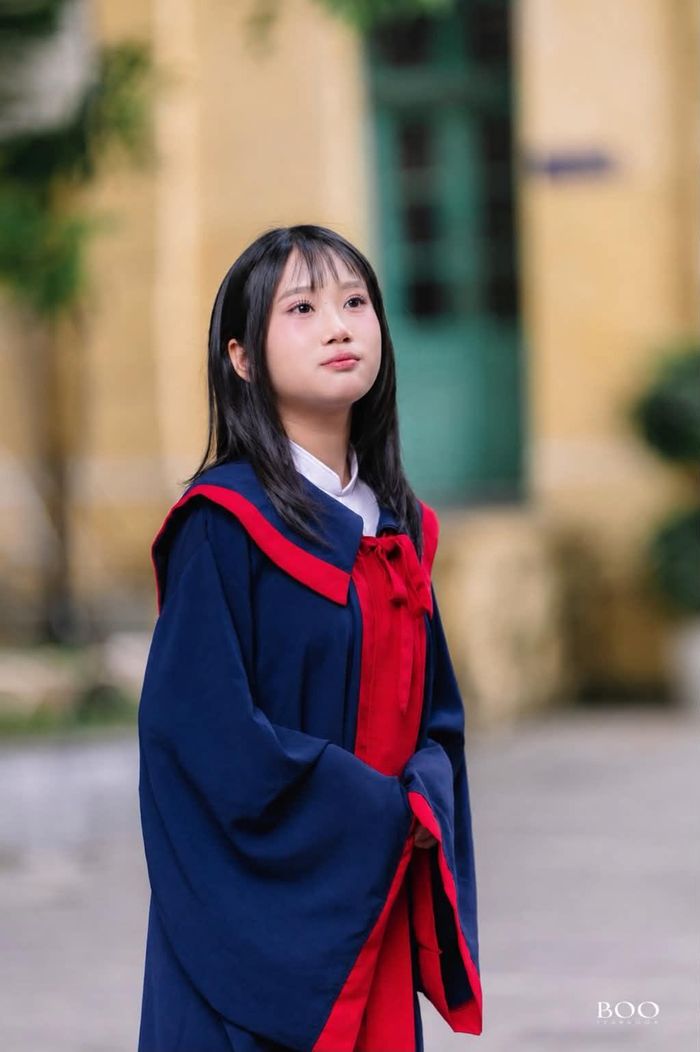Trong tương lai, Thục Anh mong muốn nỗ lực để giành học bổng du học, thực hiện ước mơ học tập và sinh sống tại Nhật Bản. Ảnh: NVCC