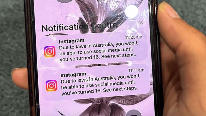 Australia là quốc gia đầu tiên trên thế giới cấm người dưới 16 tuổi sử dụng mạng xã hội. Ảnh: AFP/Getty Images