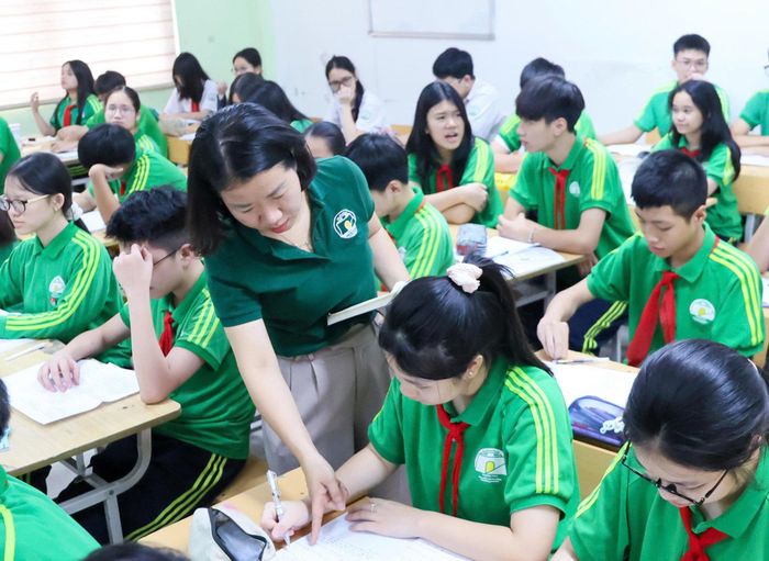 Cần gắn sắp xếp mạng lưới với đổi mới quản trị nhà trường và tinh gọn đầu mối quản lí; sử dụng hiệu quả đội ngũ nhà giáo, cơ sở vật chất. Ảnh: Việt Đức