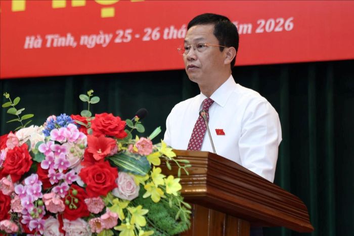 Ông Nguyễn Trọng Hiếu, tân Phó Chủ tịch UBND tỉnh Hà Tĩnh