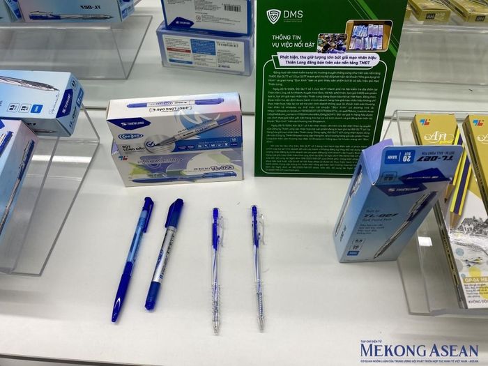 Thiên Long nổi tiếng với các sản phẩm bút bi. Ảnh: Hà Anh/Mekong ASEAN