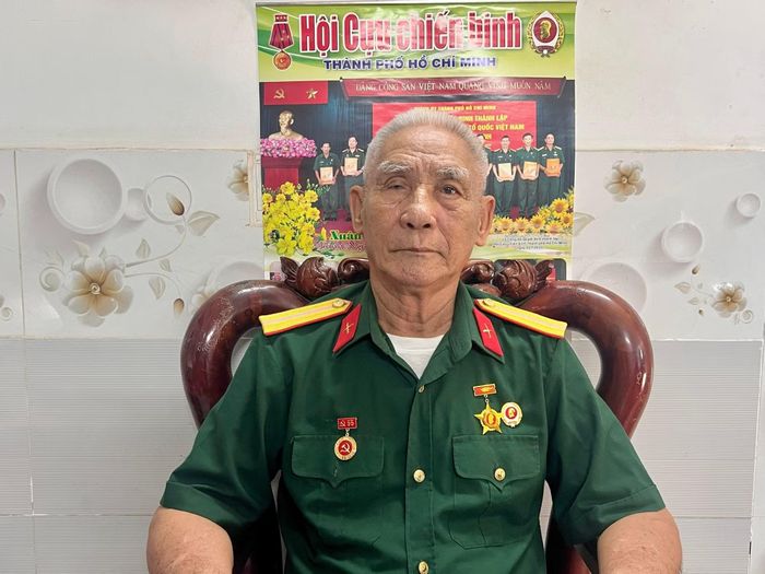 Cựu chiến binh Nguyễn Công Đường.