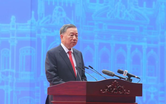  Tổng Bí thư, Chủ tịch nước Tô Lâm phát biểu chỉ đạo. 