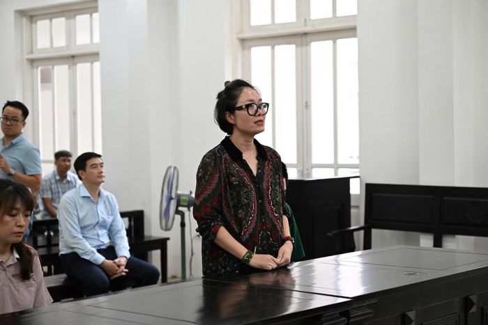 Bị cáo Phương tại phiên tòa.
