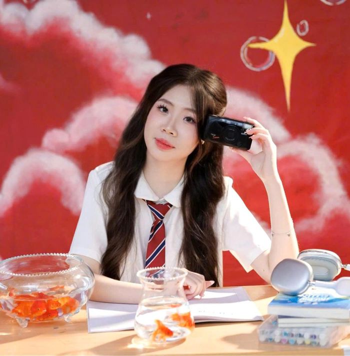 Nông Ngọc Huế nỗ lực học tập, không ngừng vượt qua giới hạn của bản thân.