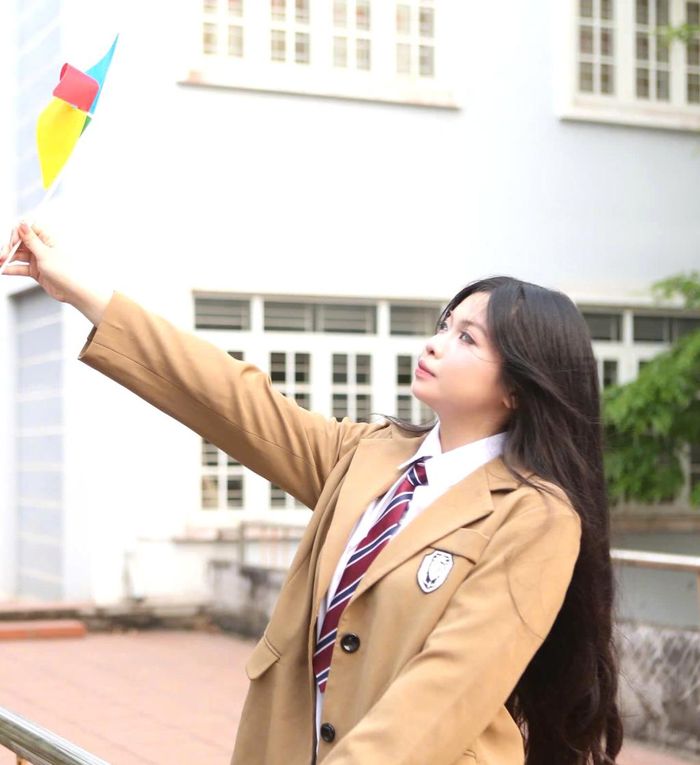 Hoàng Nhật Hạ mong muốn trở thành giáo viên tiếng Anh.