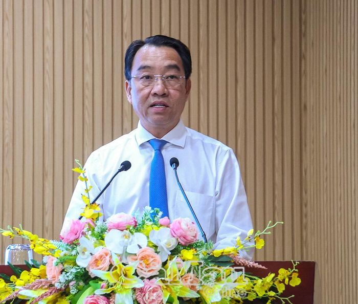 Đồng chí Lữ Quang Ngời, Phó Bí thư Tỉnh ủy, Chủ tịch UBND tỉnh, Chủ tịch Hội đồng Thi đua - Khen thưởng tỉnh tin tưởng phong trào thi đua sẽ tạo khí thế mới, động lực mới, khơi dậy khát vọng cống hiến trong toàn Đảng bộ và Nhân dân Cà Mau.