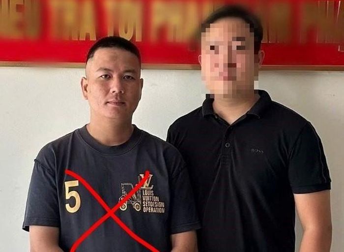 Đối tượng Nguyễn Trọng Duy đến Phòng Cảnh sát Hình sự, Công an thành phố Hải Phòng đầu thú.