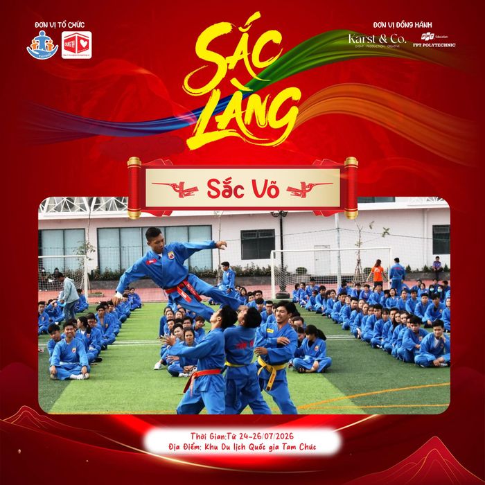 Trải nghiệm võ cổ truyền Việt Nam, các hoạt động đồng đội và thử thách ngoài trời nhằm xây dựng bản lĩnh, kỷ luật và tinh thần vượt qua giới hạn