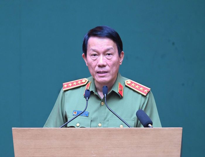 Bộ trưởng Lương Tam Quang phát biểu khai mạc Hội nghị.