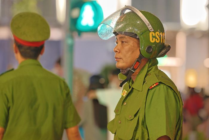 CBCS Công an TPHCM thể hiện tinh thần trách nhiệm cao, quyết tâm bảo vệ an toàn tuyệt đối cho đêm hội đặc biệt