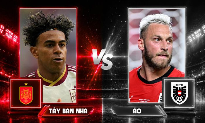 Tây Ban Nha đấu với Áo ở vòng 1/16 World Cup 2026.
