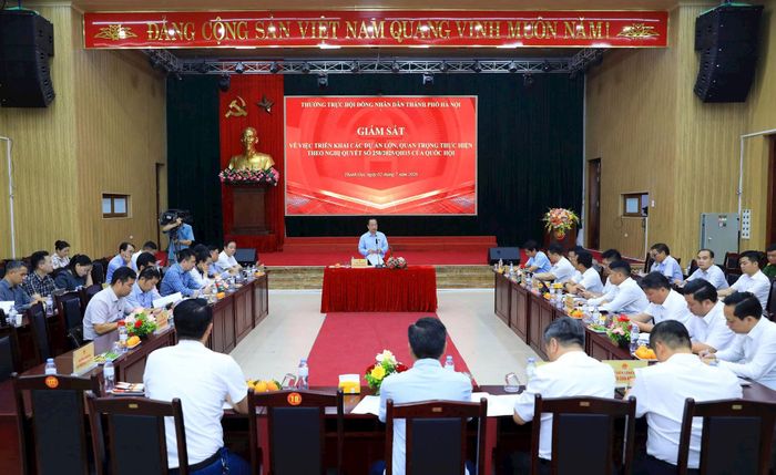 Quang cảnh buổi giám sát. Ảnh: TA
