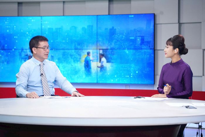 TS Vũ Xuân Thanh trao đổi tại Chương trình. Ảnh: Phạm Hùng