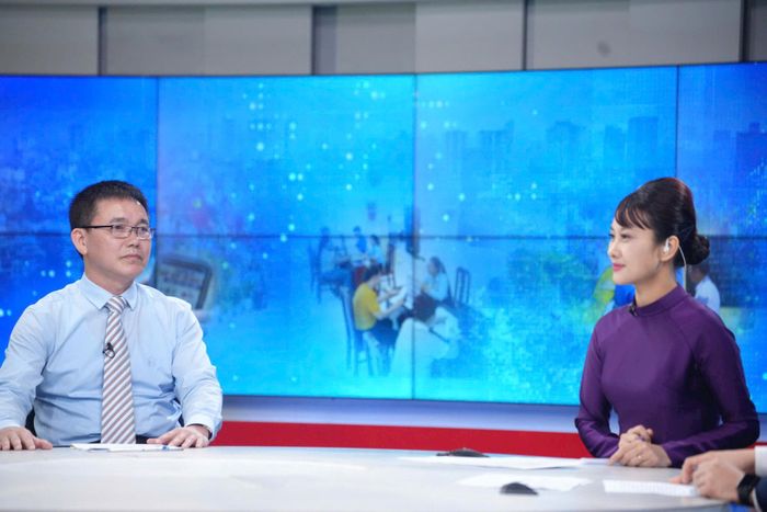 TS Vũ Xuân Thanh trao đổi tại Chương trình. Ảnh: Phạm Hùng