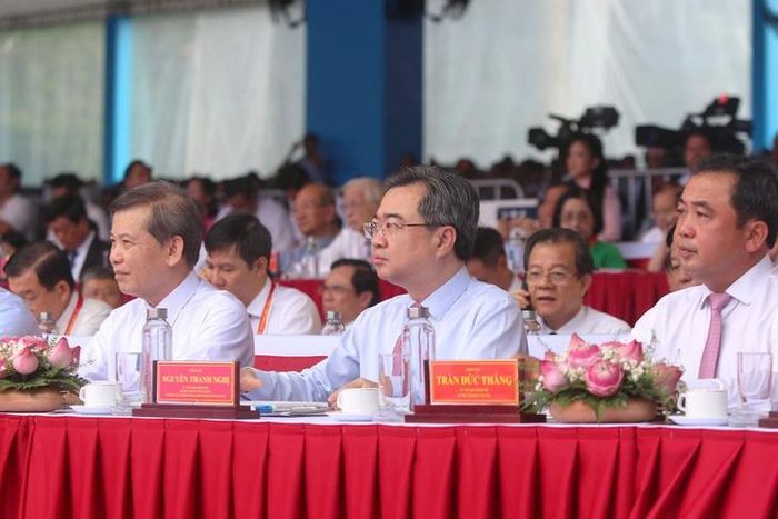 Các đại biểu tham dự buổi lễ. Ảnh: TTXVN.