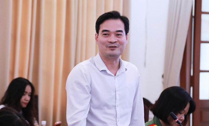 TS. Dược sĩ Chu Quốc Thịnh, Cục trưởng Cục An toàn thực phẩm (Bộ Y tế) phát biểu . (Ảnh:BTC)