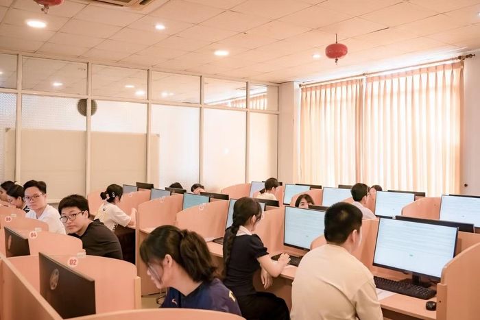 Thí sinh thi HSA năm 2026. (Ảnh: Khảo thí Đại học Quốc gia Hà Nội-HSA)