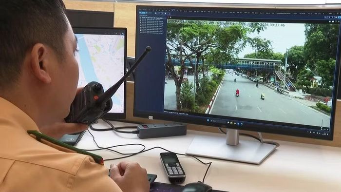 Chỉ trong vòng khoảng 2 phút kể từ khi hành vi vi phạm xảy ra, hệ thống đã có thể tự động phát hiện, ghi nhận và truyền thông tin về Trung tâm điều hành.