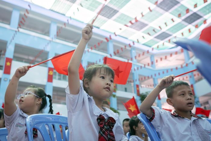  Học sinh trường tiểu học công lập tại TP.HCM. Ảnh: Khương Nguyễn.