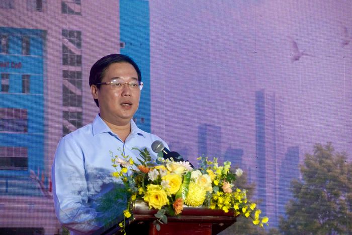  Ông Lê Quốc Phong, Phó Bí thư Thường trực Thành ủy TP.HCM phát biểu tại buổi lễ. Ảnh: N.T. 