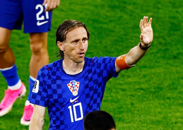  Modric giành Quả bóng vàng World Cup 2018 sau khi đưa Croatia vào chung kết. 
