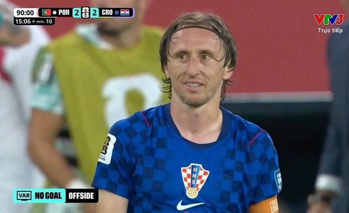 Không có bàn thắng cho Modric cùng các đồng đội