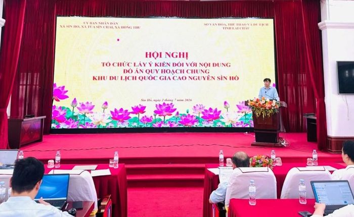 Hội nghị lấy ý kiến người dân hoàn thiện quy hoạch Khu du lịch quốc gia Cao nguyên Sìn Hồ