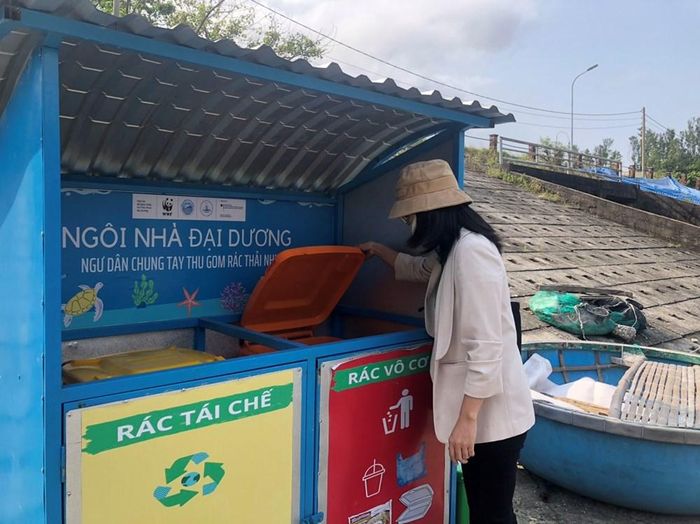 Mô hình Ngôi nhà đại dương-thu gom rác thải tại điểm đến Cù Lao Chàm- Hội An