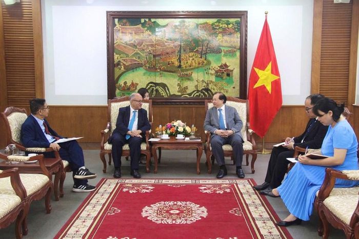 Toàn cảnh buổi tiếp