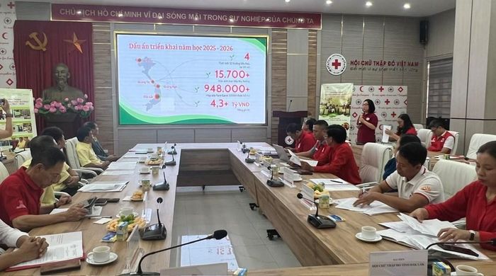 Quang cảnh Hội nghị tổng kết Chương trình “Sữa đậu nành học đường” năm học 2025 - 2026