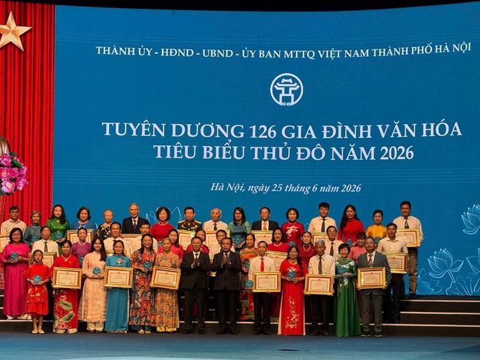 Việc tôn vinh các gia đình văn hóa tiêu biểu góp phần nhân rộng những giá trị tích cực, khuyến khích xây dựng gia đình no ấm, tiến bộ, hạnh phúc, văn minh