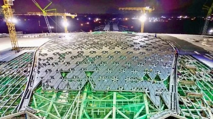 Đơn vị thi công lắp đặt hạng mục nhà ga hành khách Cảng Hàng không quốc tế Long Thành.