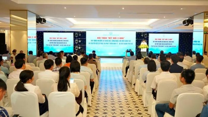 Hội thảo “Kết nối 3 nhà - Huy động nguồn lực khoa học, công nghệ, đổi mới sáng tạo và chuyển đổi số phục vụ phát triển kinh tế-xã hội thành phố Huế” diễn ra chiều 2/7 tại Huế.