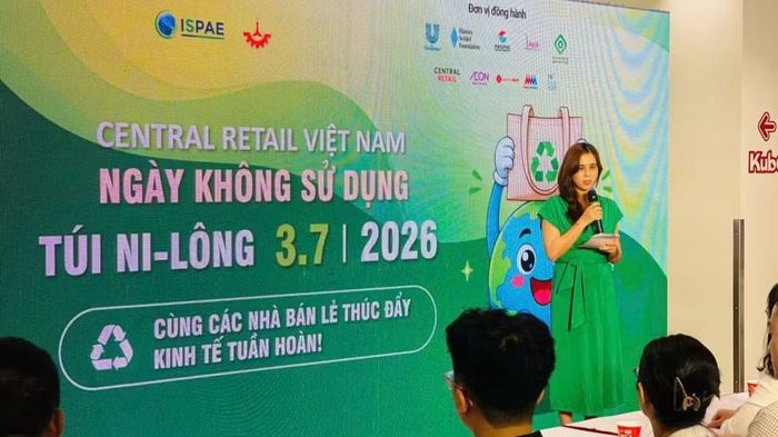 Lễ phát động Chiến dịch "Ngày không sử dụng túi ni-lông tại Việt Nam". (Ảnh: VT)