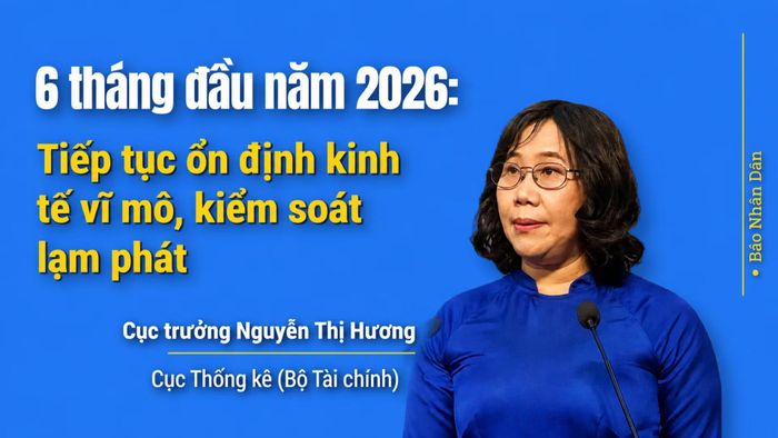 Cục trưởng Cục Thống kê Nguyễn Thị Hương.